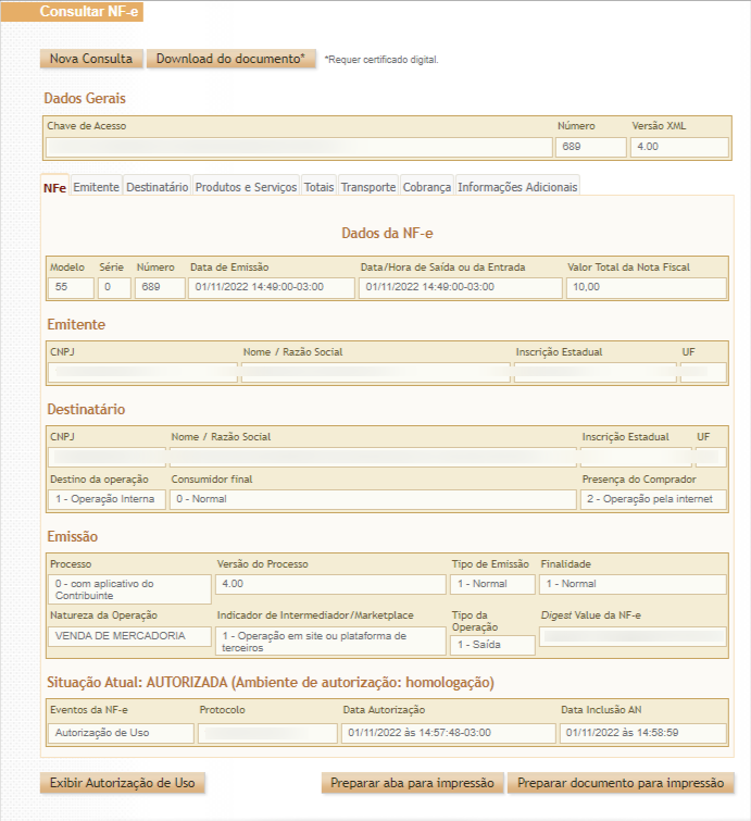 Como Consultar Nf E No Portal Da Nota Fiscal Eletrônica 7109